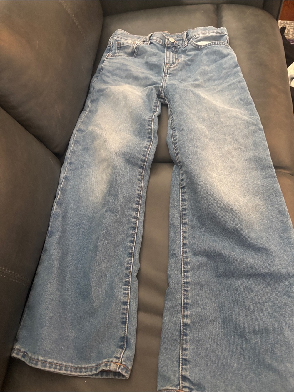 Old Navy Light Blue Kids' Wide-Leg Jeans